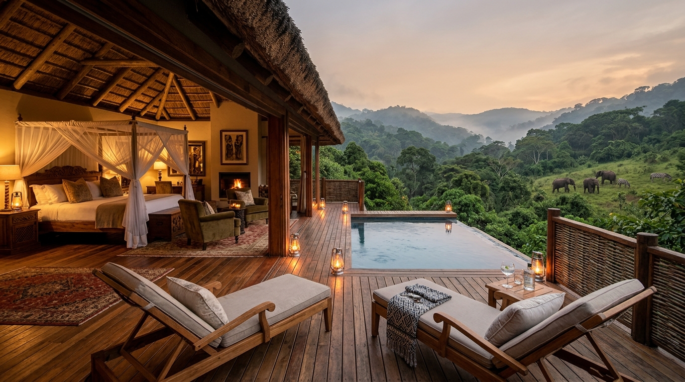 Ultra-Luxury Fly-In Safari and Gorilla Habituation