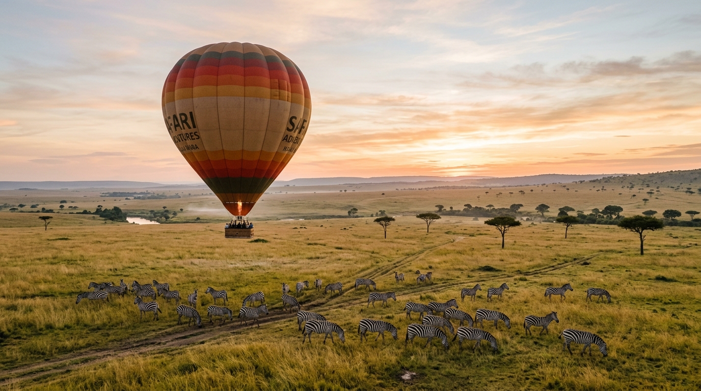 Kenya Masai Mara Balloon Safari
