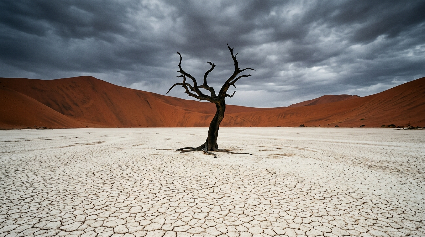 Namibia Deadvlei Ancient Trees